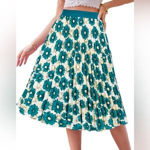 Women High Elastic Chiffon Skirt